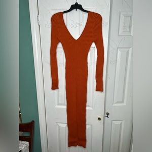 Rust Orange dress